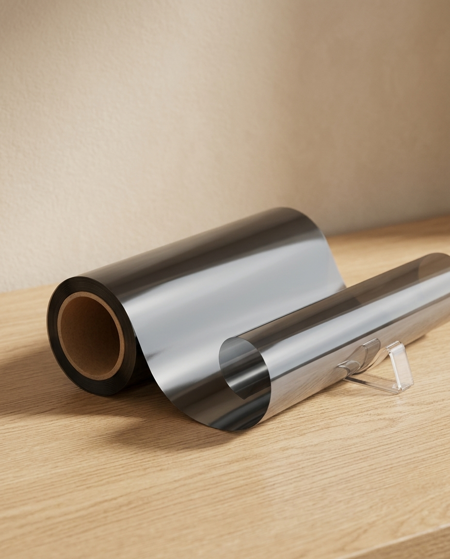 Miro roll - dark silver finish