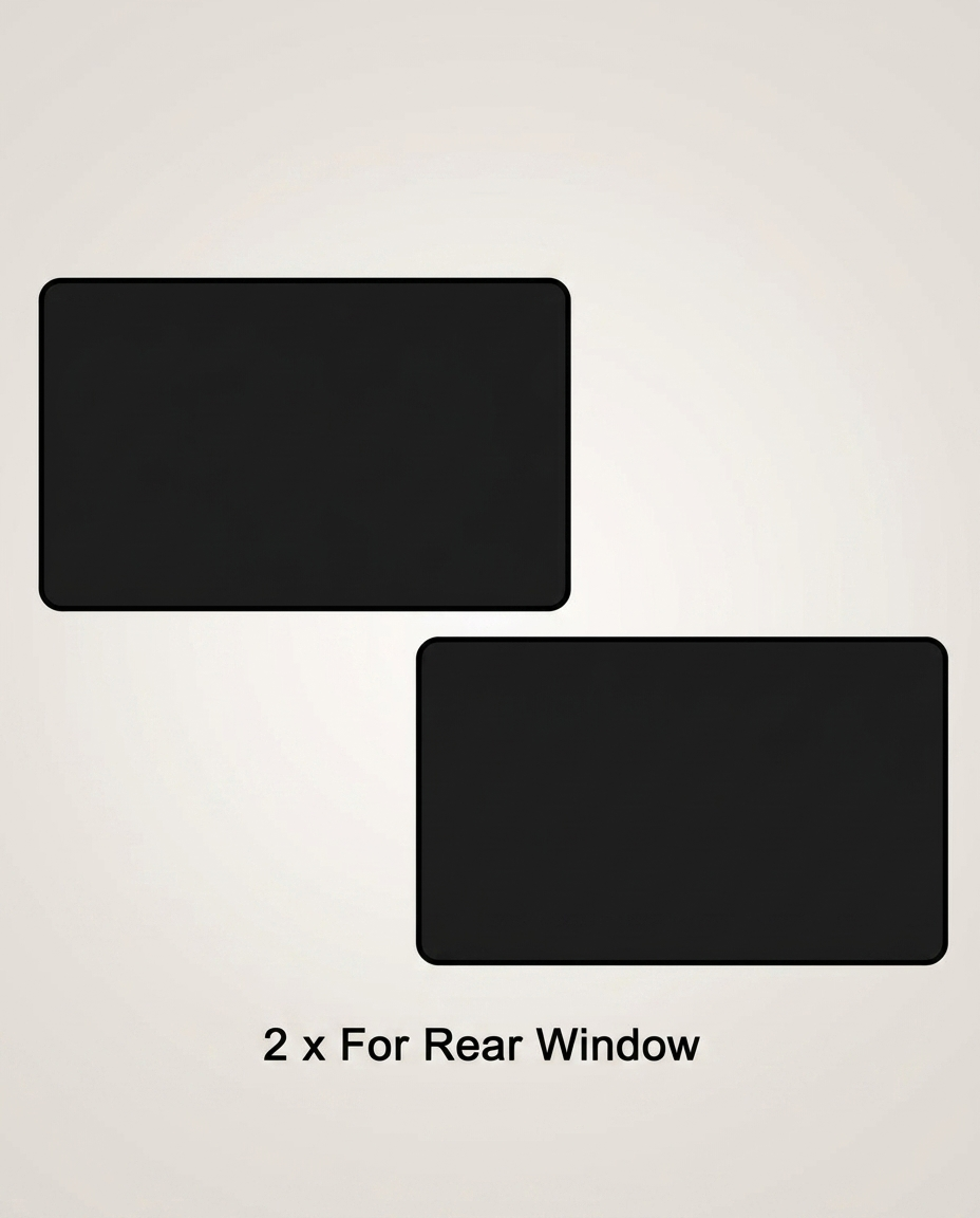 Scudo 2-piece rear window set