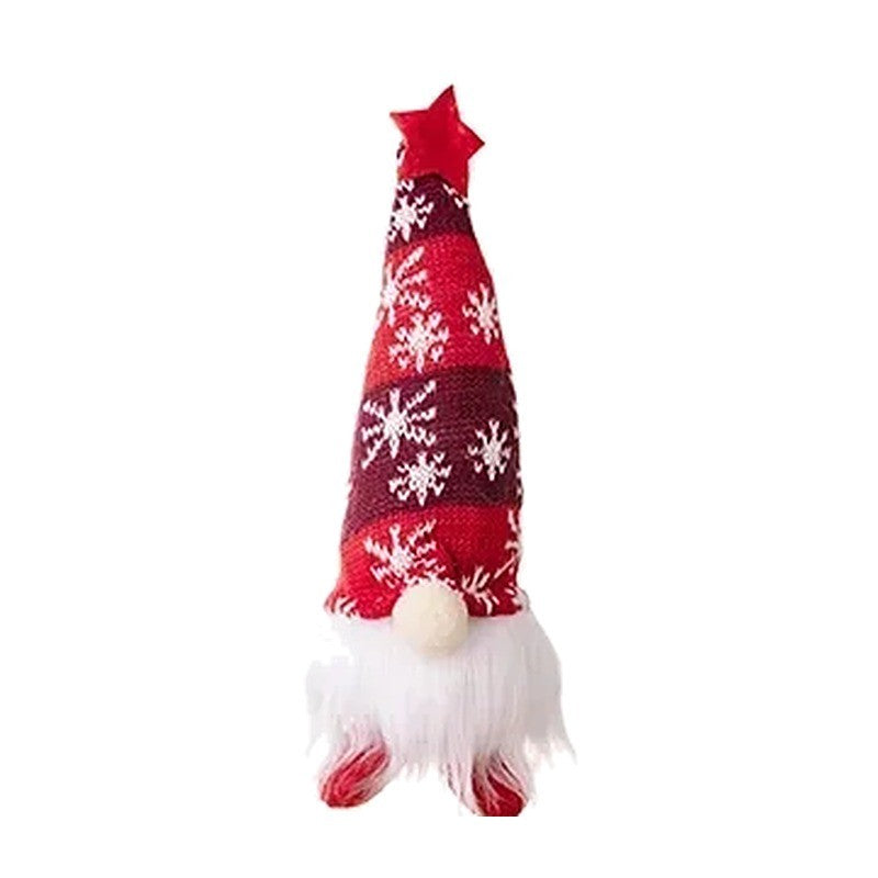 Glowing Christmas Gnome, Red, Classic