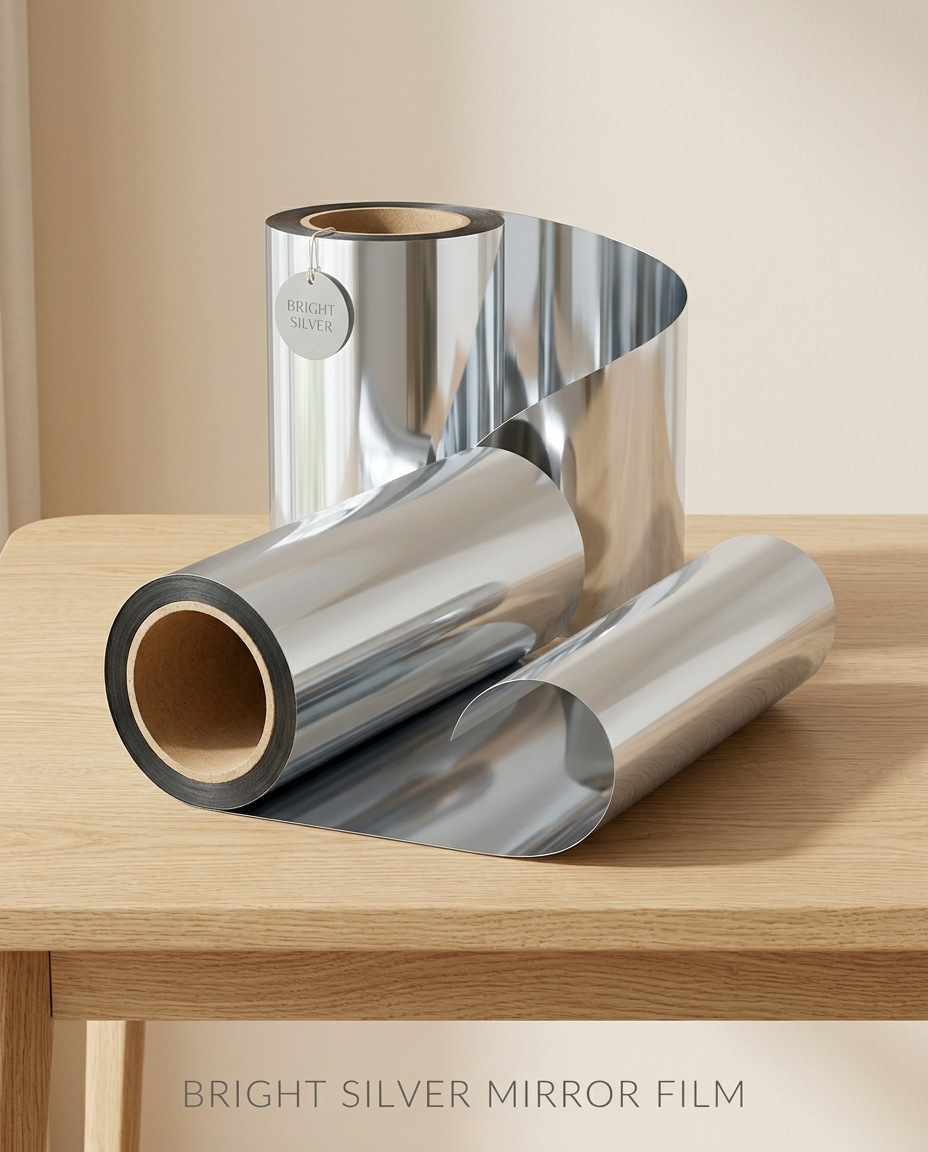 Miro roll - bright silver finish