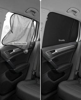 Comparison: suction cups versus Scudo magnets