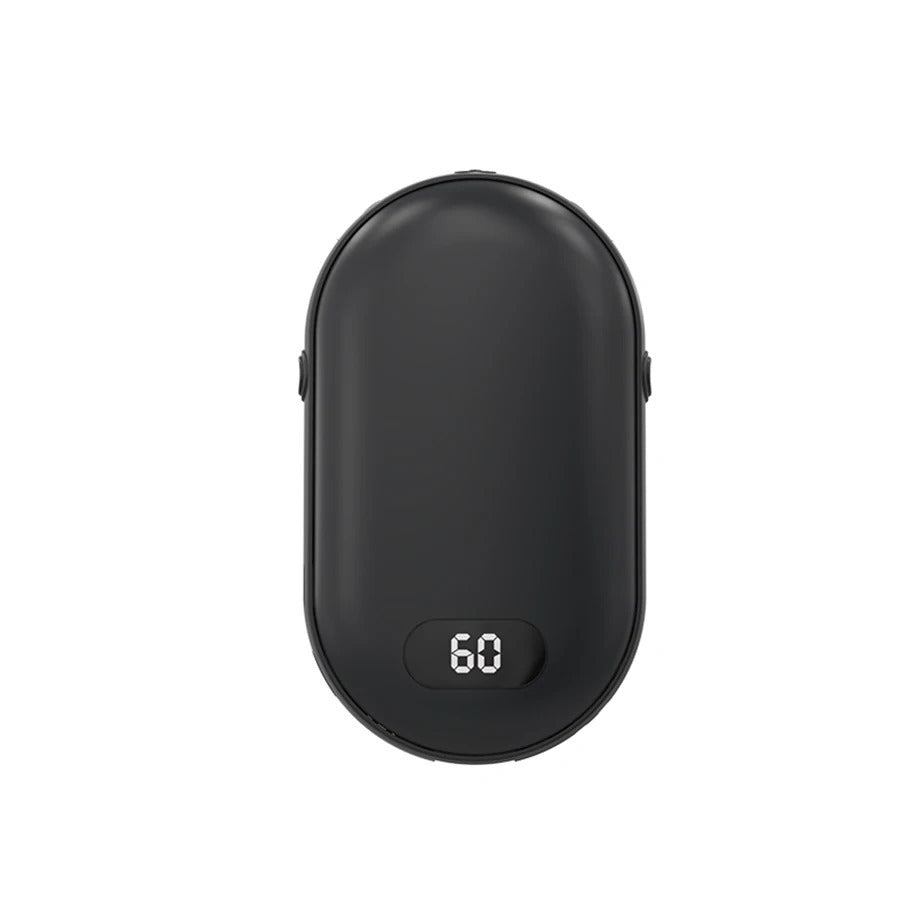 Rechargeable Pocket Hand Warmer in Black