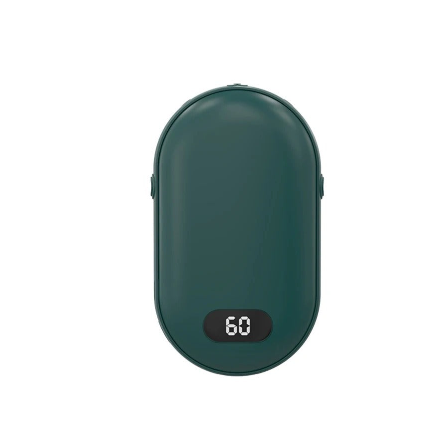 Rechargeable Pocket Hand Warmer in Green