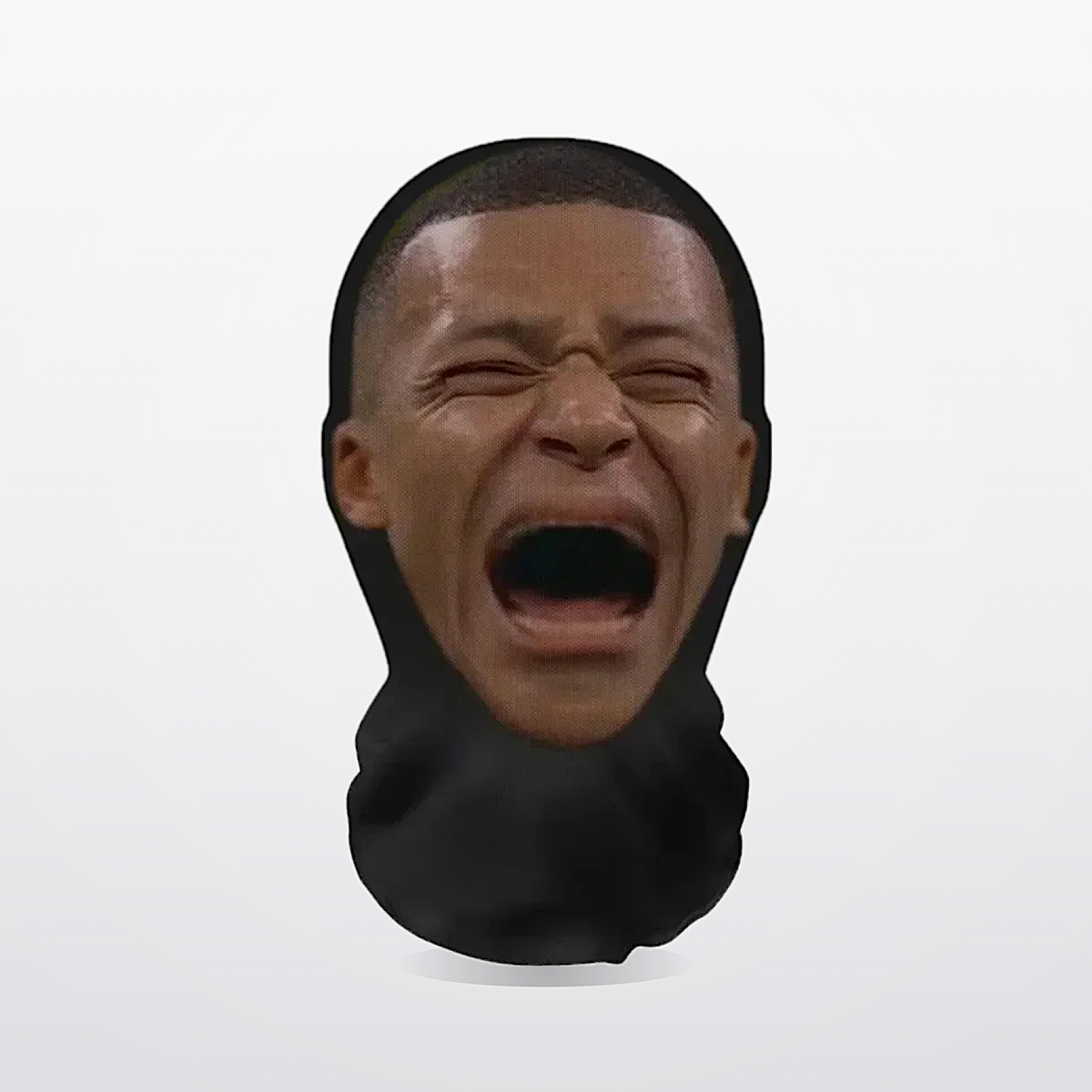 Meme Face Mask — 3D-Printed Mesh Balaclava