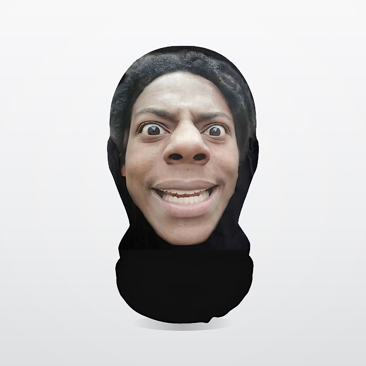 Meme Face Mask — 3D-Printed Mesh Balaclava