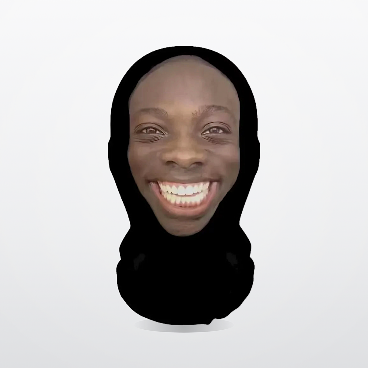 Meme Face Mask — 3D-Printed Mesh Balaclava