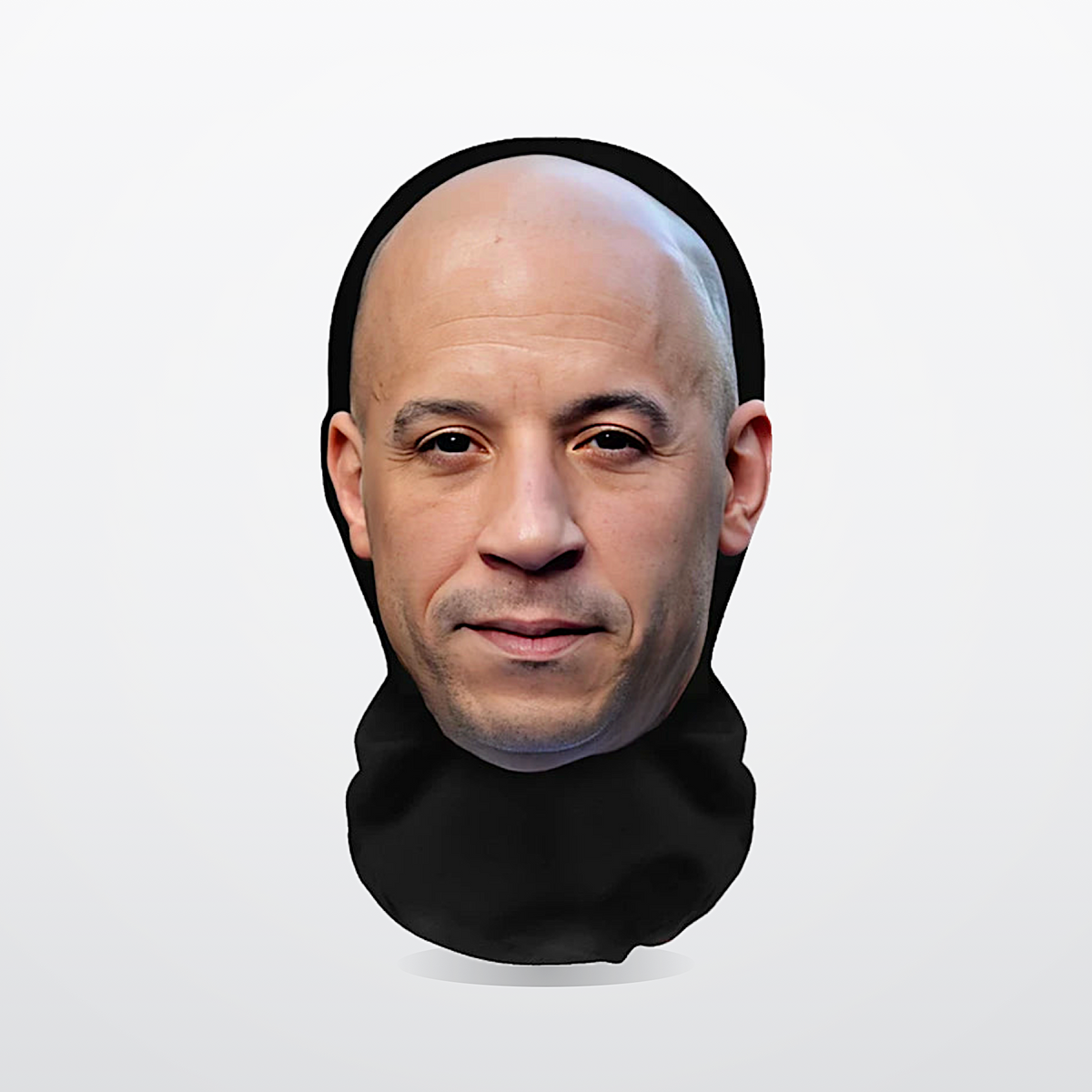 Meme Face Mask — 3D-Printed Mesh Balaclava